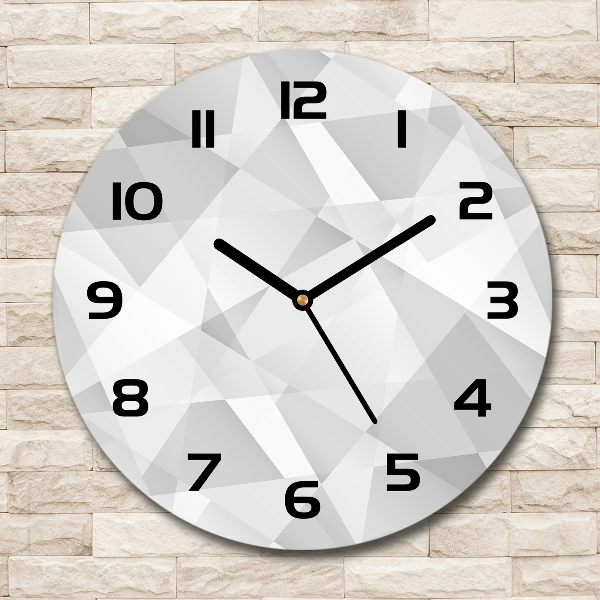 Round wall clock Abstraction Background