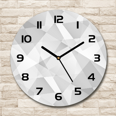 Round wall clock Abstraction Background