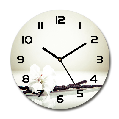 Round wall clock Vanilla chick