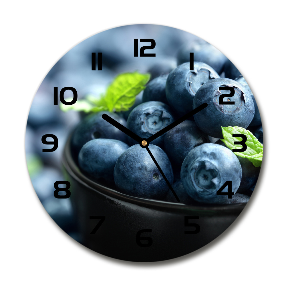 Round wall clock Berries