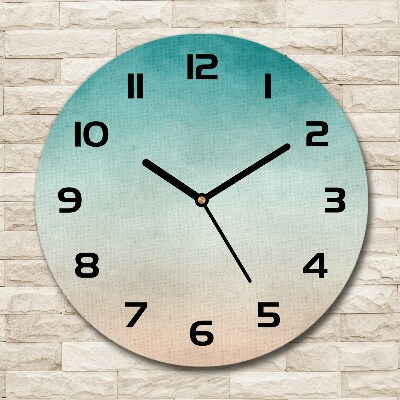 Round wall clock Abstraction Background