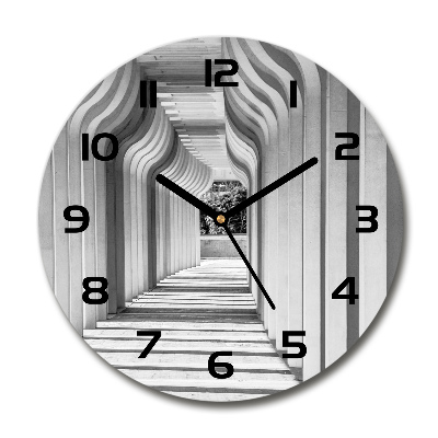 Round wall clock Corridor