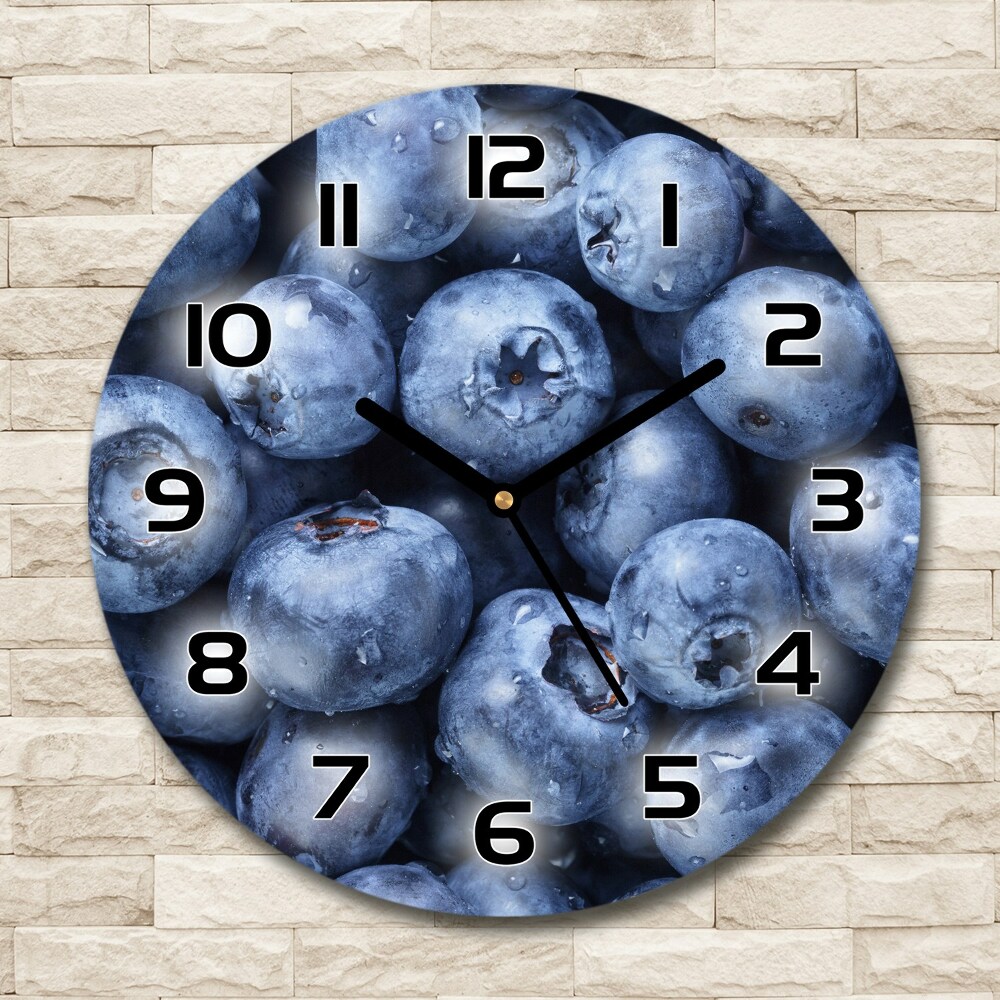 Round wall clock Berries