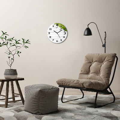 Round wall clock Bamboo