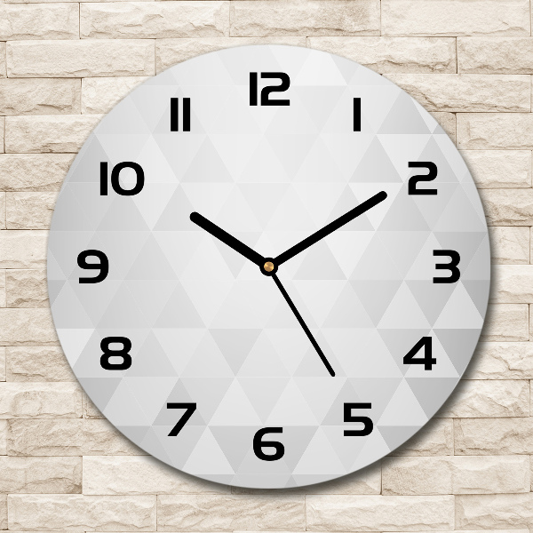 Round wall clock Abstraction Background