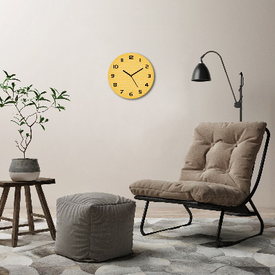 Round wall clock Stars