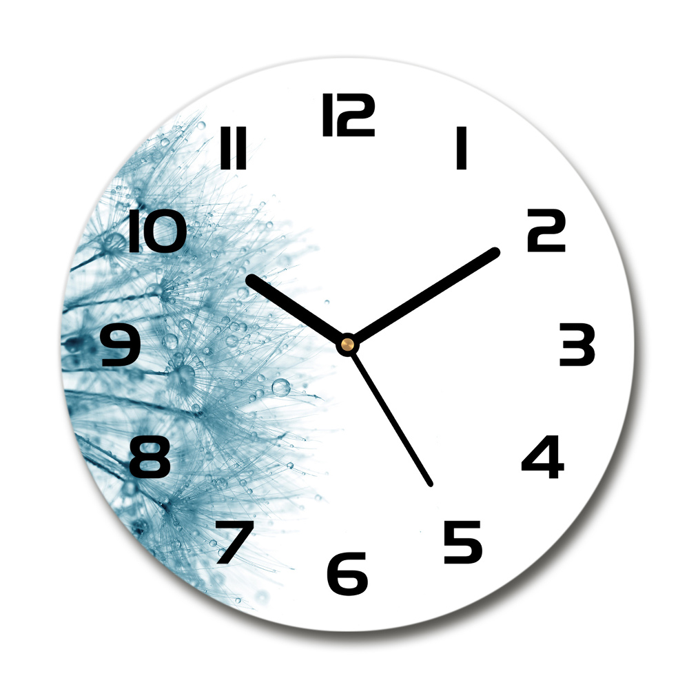 Round wall clock Dandelion