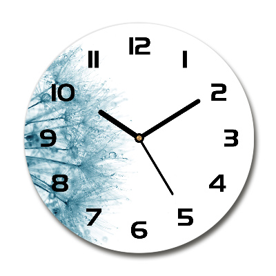 Round wall clock Dandelion