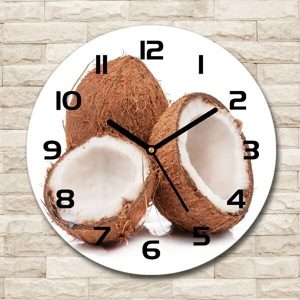 Round wall clock Coconut