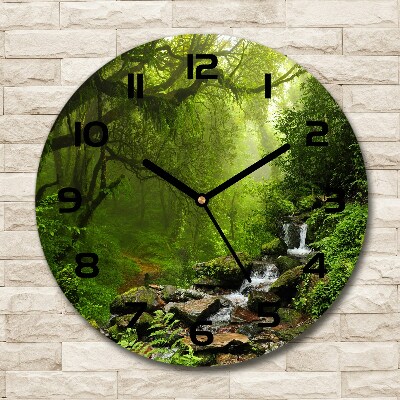 Round wall clock Jungle in Nepal