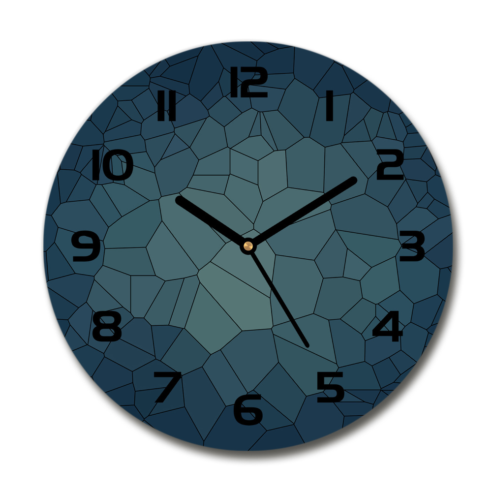 Round wall clock Abstraction Background