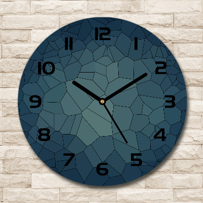 Round wall clock Abstraction Background