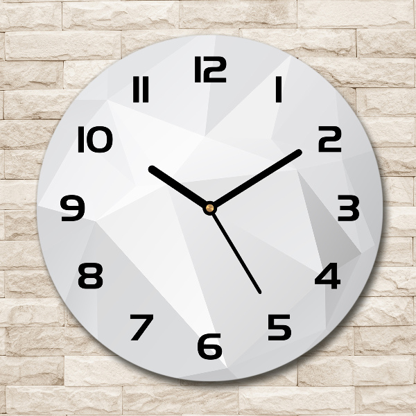 Round wall clock Abstraction Background