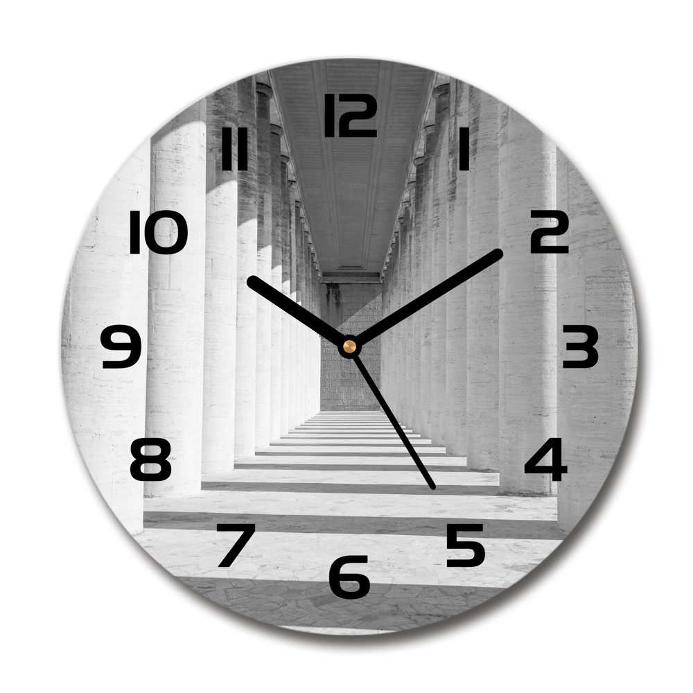 Round wall clock Corridor