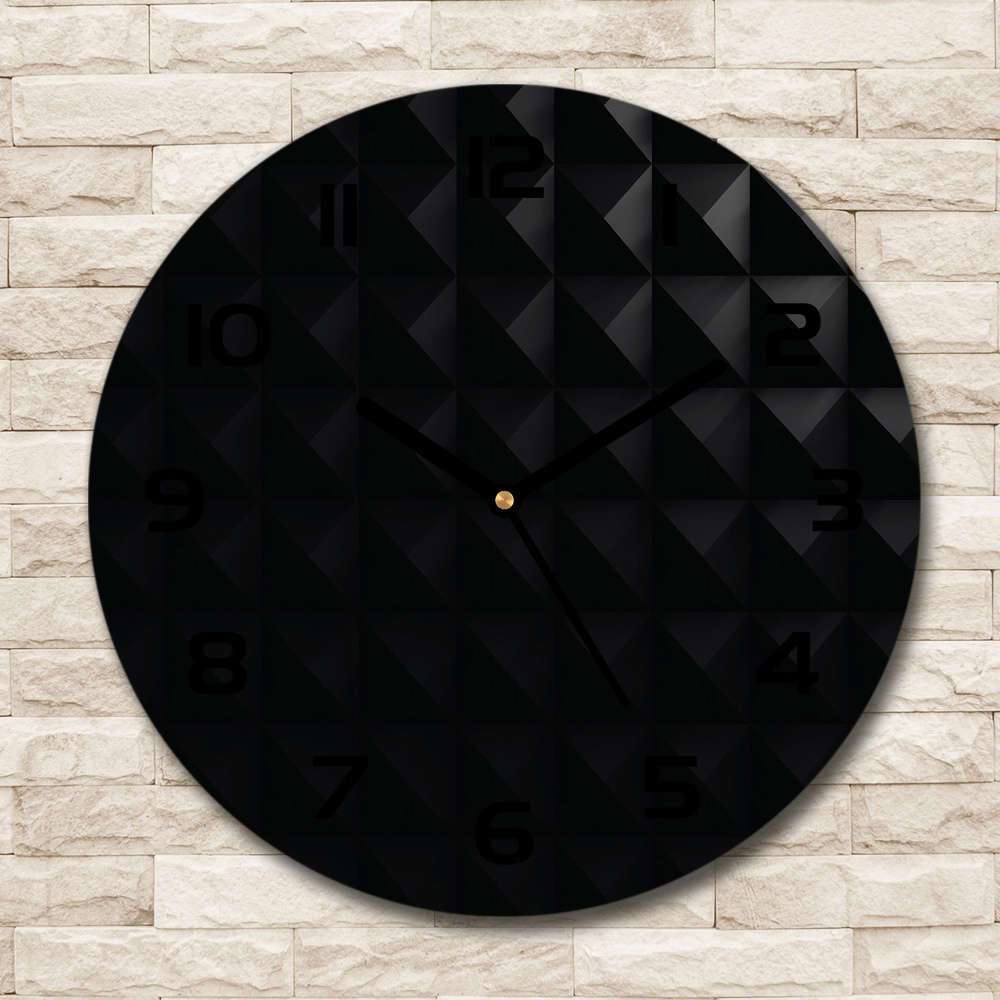 Round wall clock Abstraction Background