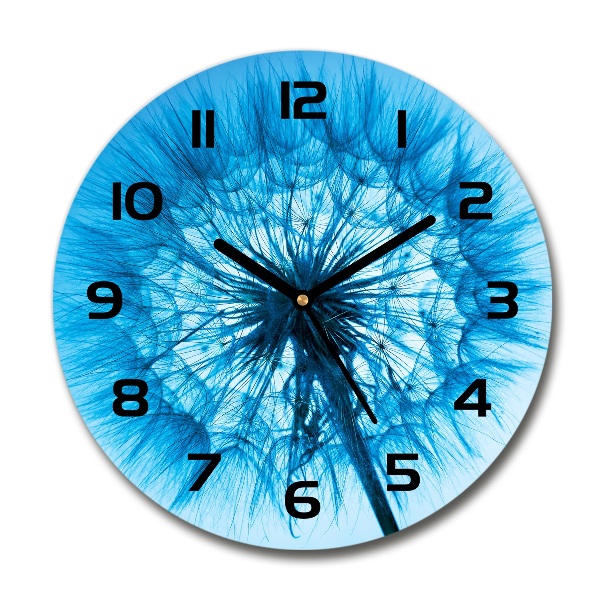 Round wall clock Dandelion