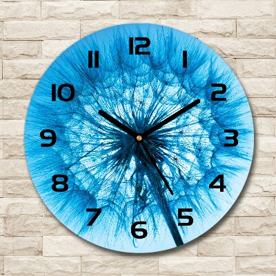 Round wall clock Dandelion