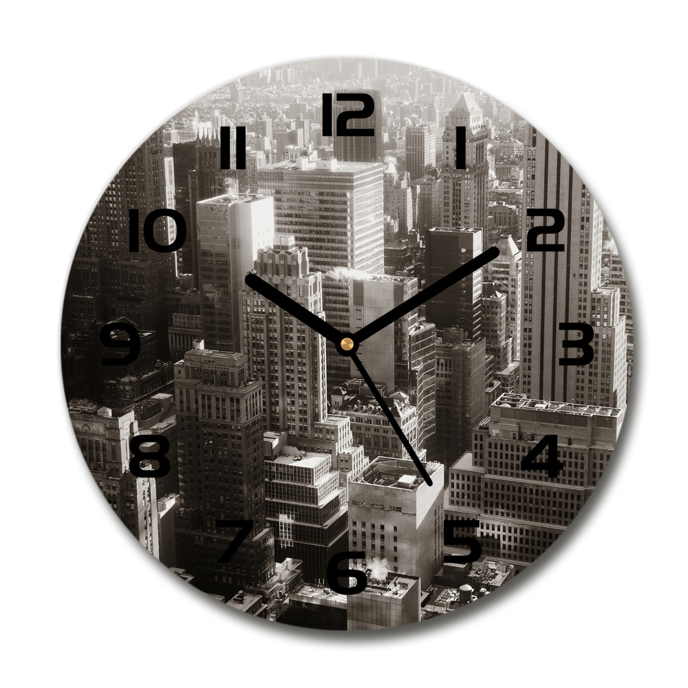 Round wall clock New York