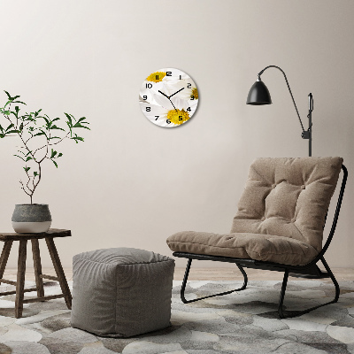 Round wall clock Daisy