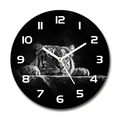 Round wall clock Tiger