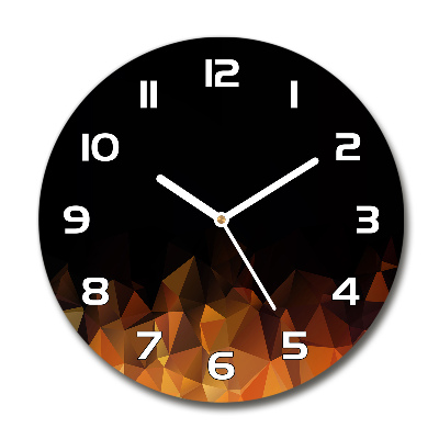 Round wall clock Abstraction