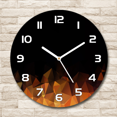 Round wall clock Abstraction