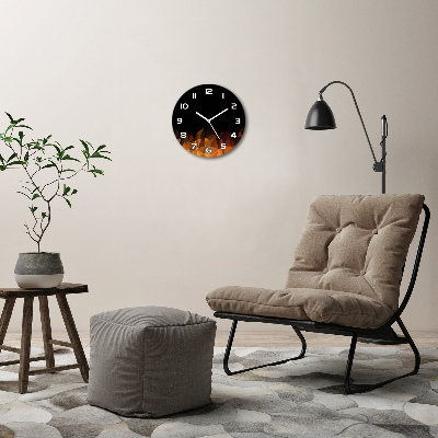 Round wall clock Abstraction