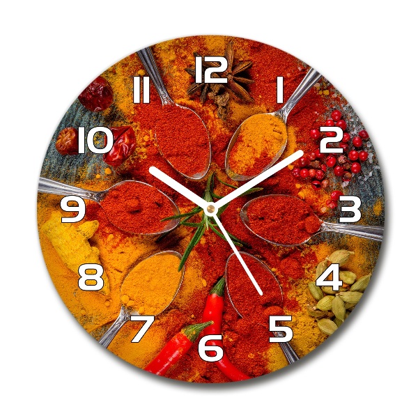 Round wall clock Spices