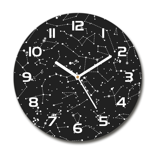 Round wall clock Constellation