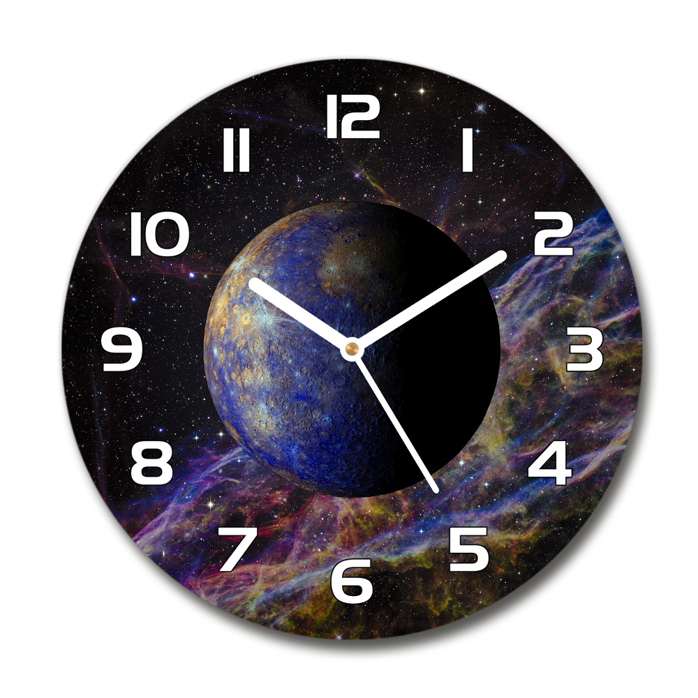 Round wall clock Mercury