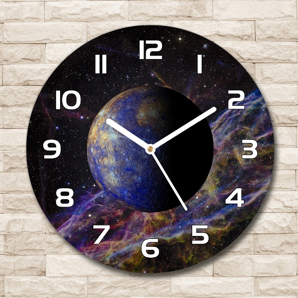 Round wall clock Mercury