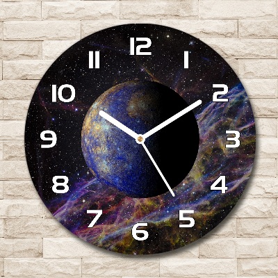 Round wall clock Mercury