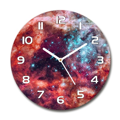 Round wall clock Magellan cloud