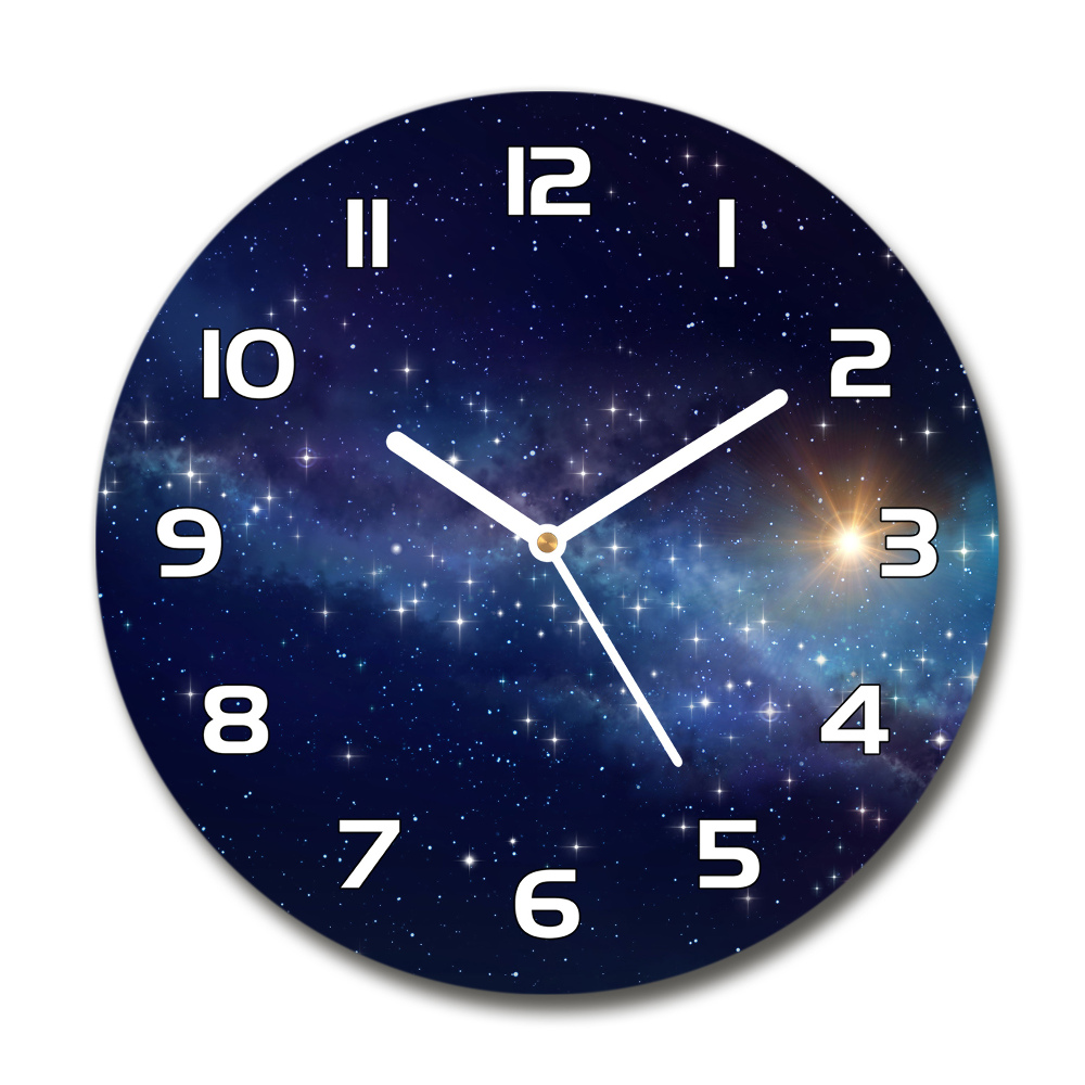 Round wall clock Galaxy