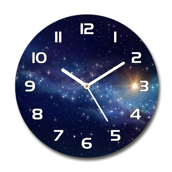 Round wall clock Galaxy