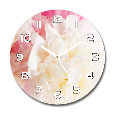 Round wall clock Peony