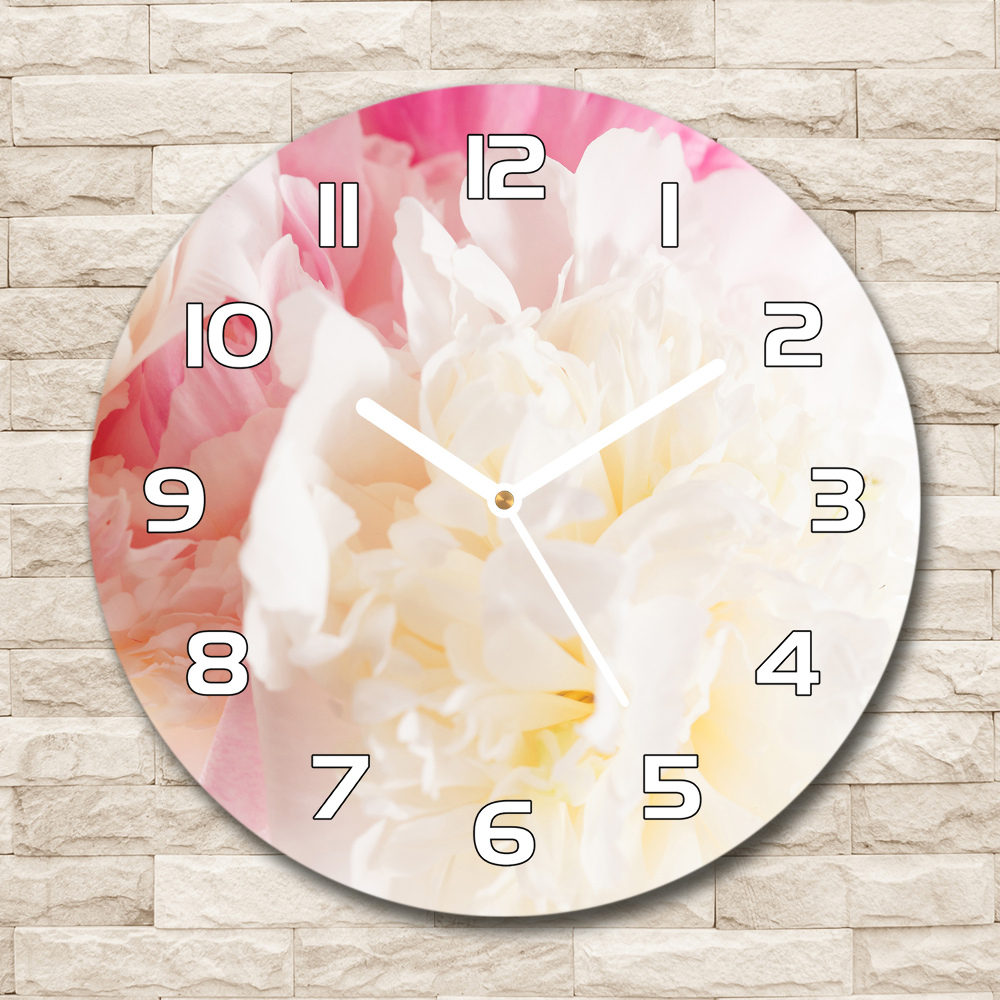 Round wall clock Peony