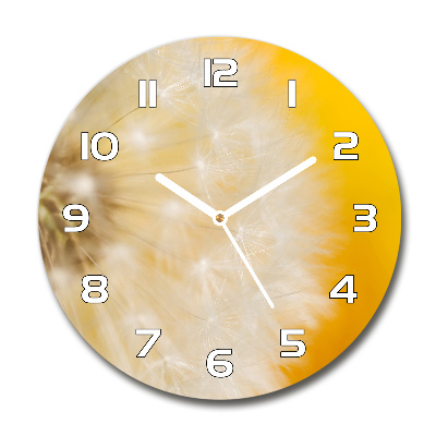 Round wall clock Dandelion