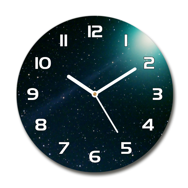 Round wall clock Galaxy