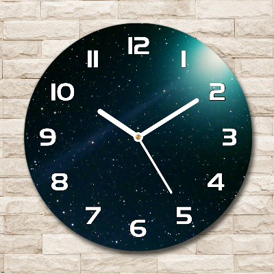 Round wall clock Galaxy