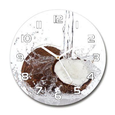 Round wall clock Coconut