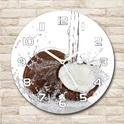 Round wall clock Coconut