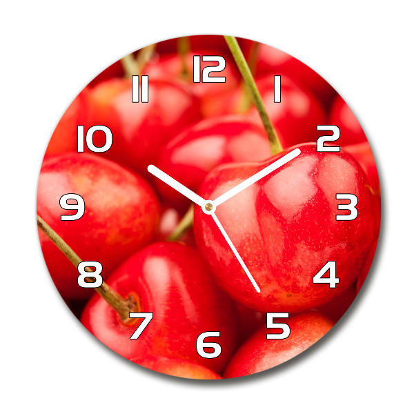 Round wall clock Cherry