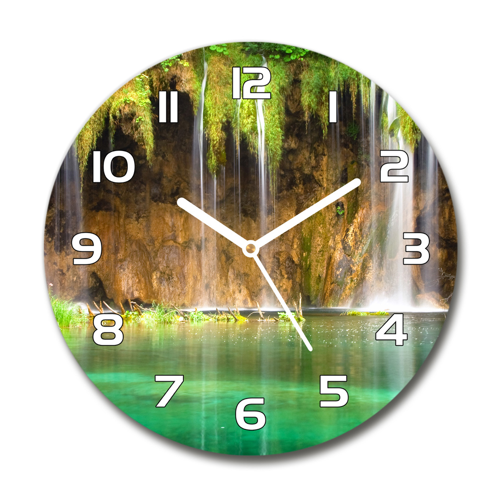 Round wall clock Plitwickie lakes