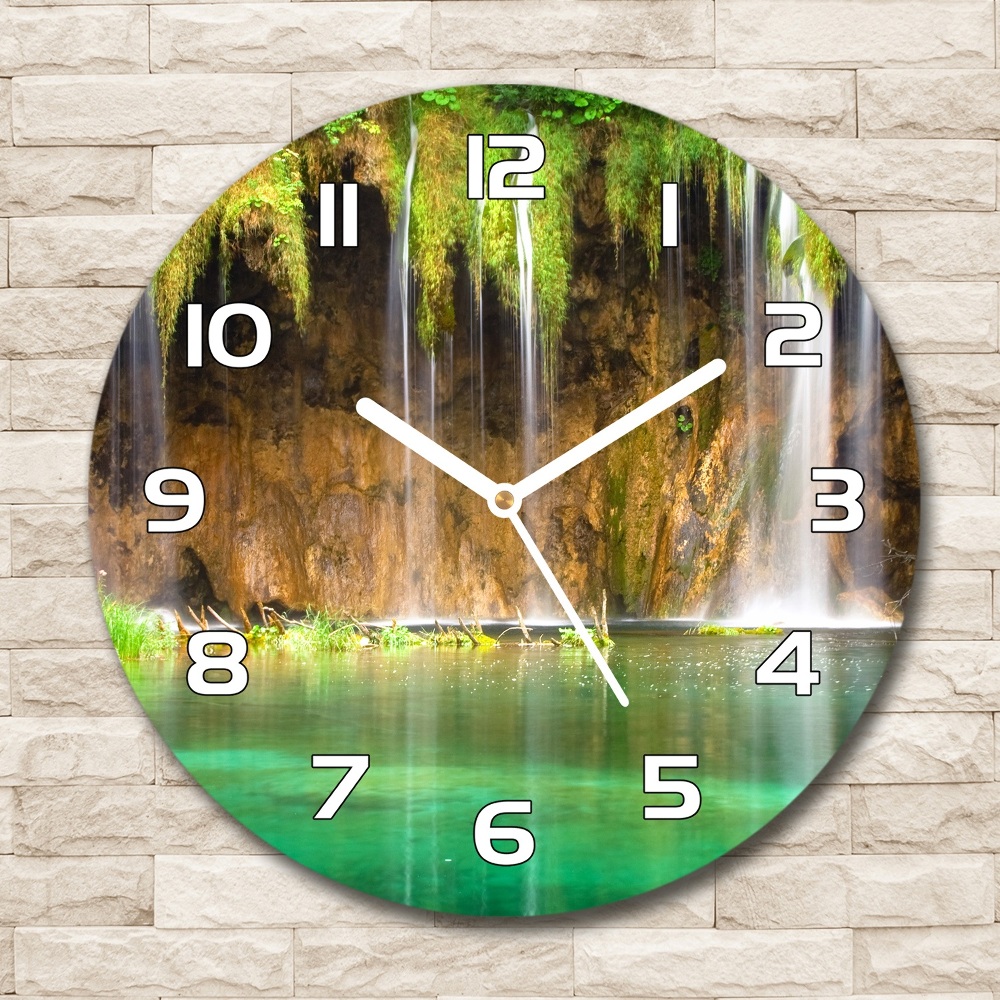 Round wall clock Plitwickie lakes