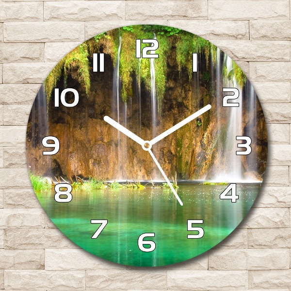 Round wall clock Plitwickie lakes