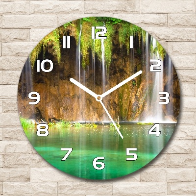 Round wall clock Plitwickie lakes