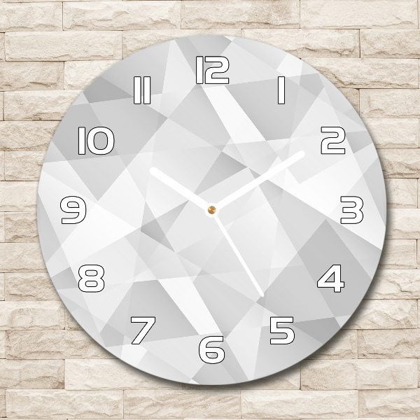 Round wall clock Abstraction Background