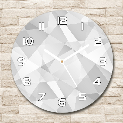 Round wall clock Abstraction Background