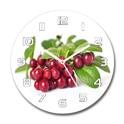 Round clock glass Cowberry